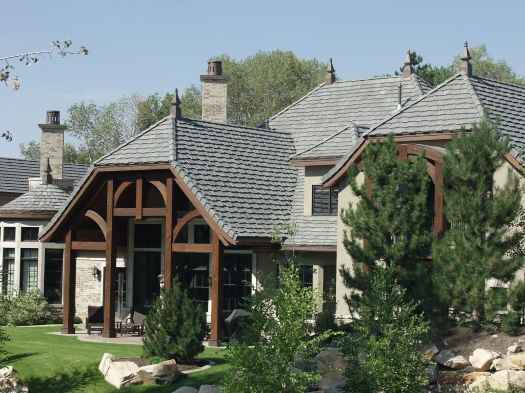 New England Slate, Bartile #33 Victorian Blend, Ruffcut edge, Cottage layout (photo 1)
