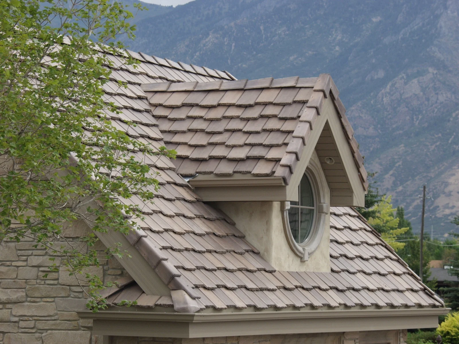 New England Slate, Bartile Saddle Blend, Ruffcut edge, Cottage layout (photo 1)