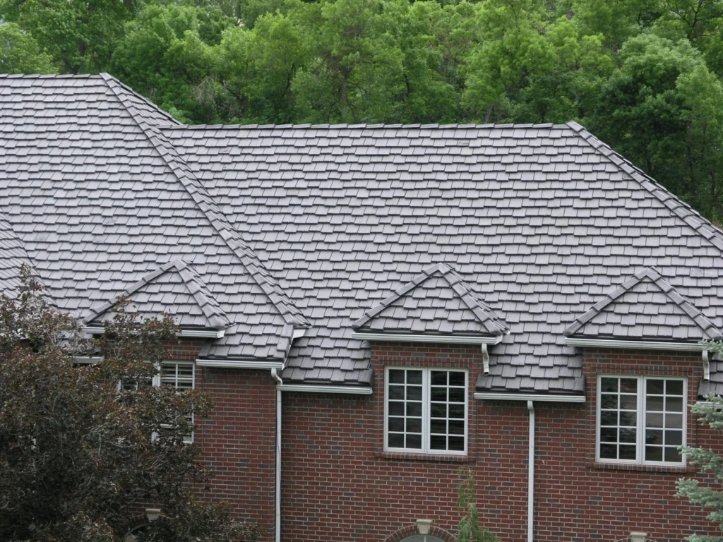 Split Timber, Bartile #629 Weatherby Blend, Ruffcut edge, Cottage layout (photo 1)
