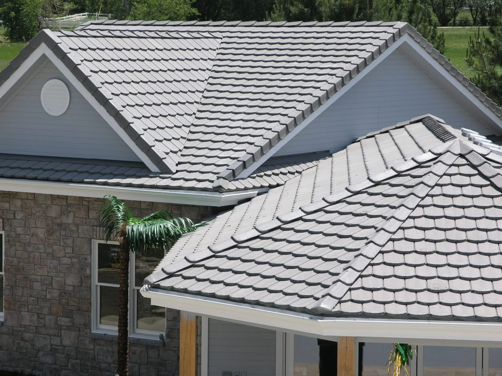 New England Slate, Bartile #35 Olive Tan, Manchester edge (photo 1)