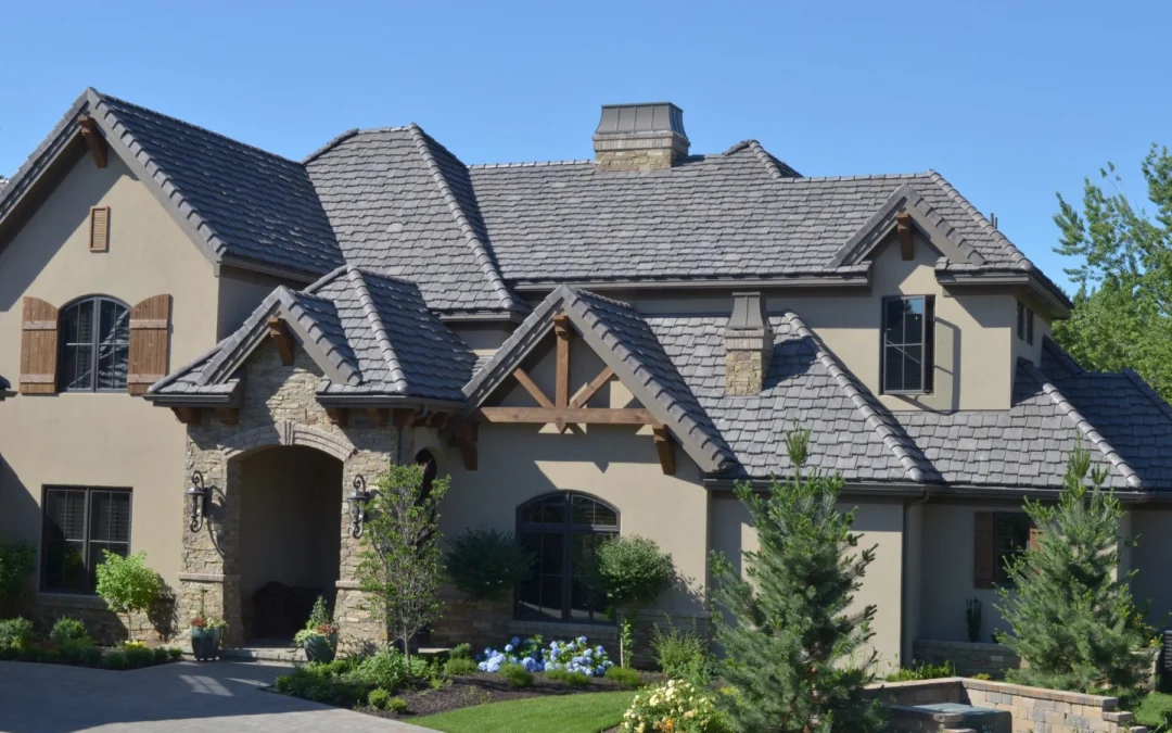 Yorkshire Slate, Bartile #613 Taupe, Ruffcut edge, Cottage layout (photo 1)